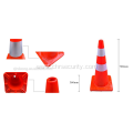 Wholesale market road signs PVC used traffic cones for road safety